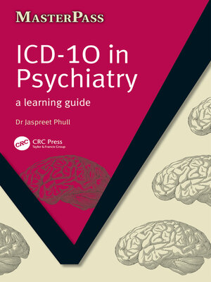 cover image of ICD 10 in Psychiatry